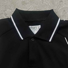 Conjunto Corteiz Island Pique Polo Preto