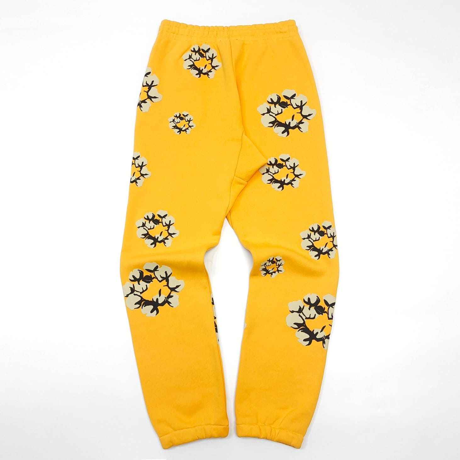 Calça Denim Tears Wreath x CPFM Yellow