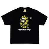 Camiseta BAPE x CR7Life Big Ape Head Preta