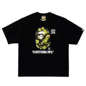 Camiseta BAPE x CR7Life Big Ape Head Preta