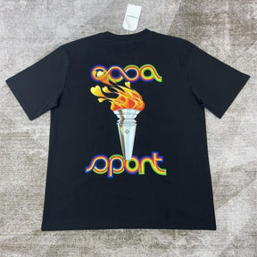 Camiseta Casablanca La Flamme Du Sport