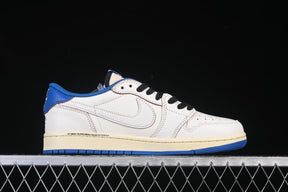 Air Jordan 1 Low Travis Scott x Fragment OG SP Sail Military Blue