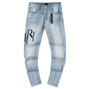 Calça Amiri Jeans Staggered Logo
