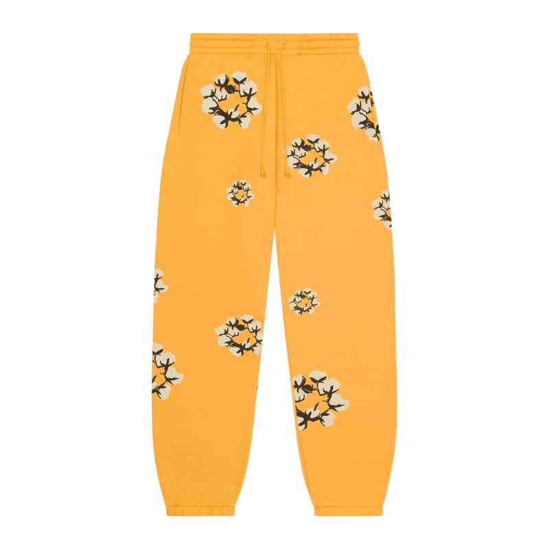 Calça Denim Tears Wreath x CPFM Yellow