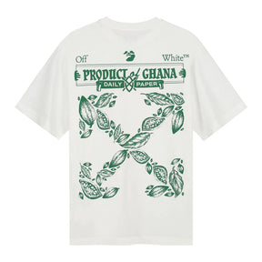 Camiseta Off-White x Daily Paper x Surf Ghana White