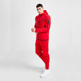 Conjunto Nike Tech Fleece Vermelho
