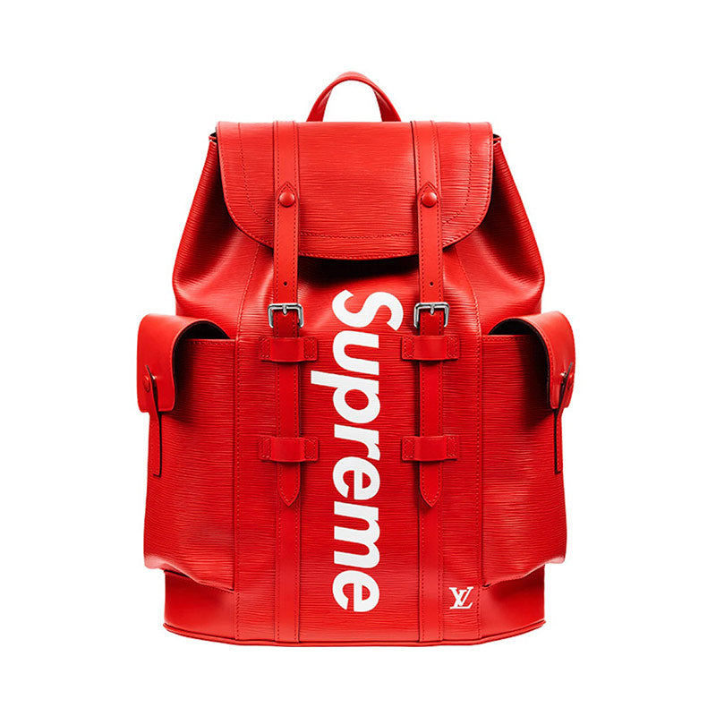 Pronta Entrega - Mochila Louis Vuitton Christopher x Supreme