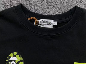 Camiseta BAPE x CR7Life Ronaldo 7 Preta