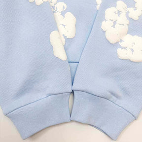 Moletom Denim Tears The Cotton Wreath Powder Blue