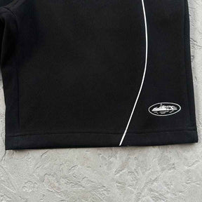 Conjunto Corteiz Island Pique Polo Preto