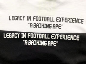 Camiseta BAPE x CR7Life Big Ape Head Camo Branca